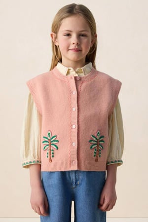 gilet lichtroze
