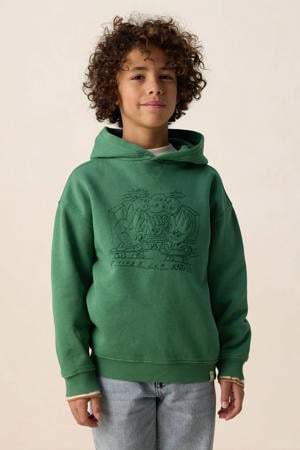 hoodie donkergroen