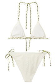 thumbnail: MANGO TEEN halter bikini wit