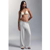 MANGO TEEN halter bikini wit