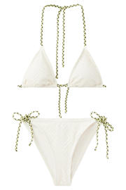 thumbnail: MANGO TEEN halter bikini wit