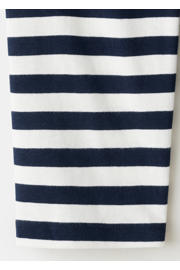 thumbnail: MANGO TEEN gestreepte T-shirt met backprint donkerblauw