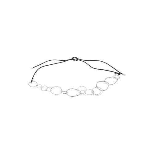 MANGO TEEN tailleriem met ringen zilver Meisjes IJzer Meerkleurig afbeelding