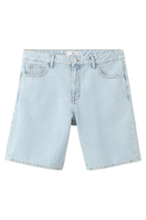 short light blue denim