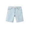 MANGO TEEN short light blue denim
