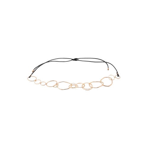 MANGO TEEN tailleriem met ringen goud Meisjes IJzer Meerkleurig afbeelding