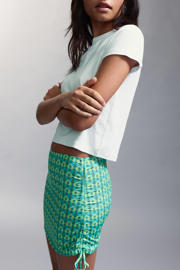 thumbnail: MANGO TEEN korte rok turquoise