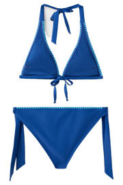 thumbnail: MANGO TEEN halter bikini donkerblauw