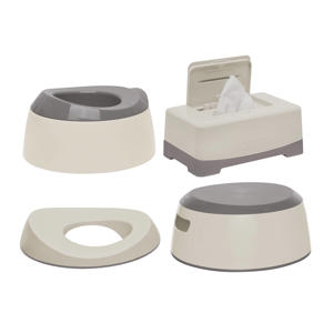 Toilet trainingsset LUMA Almond