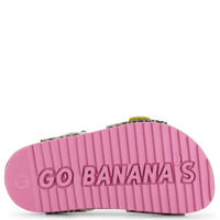 thumbnail: Go Banana's sandalen met panterprint bruin