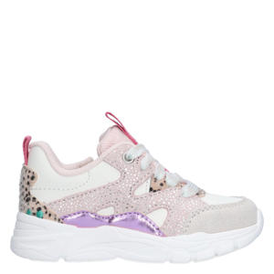leren chunky sneakers multi