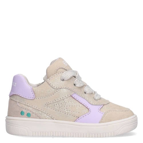 BunniesJR leren sneakers champagne Wit Meisjes Leer - maat 25 afbeelding