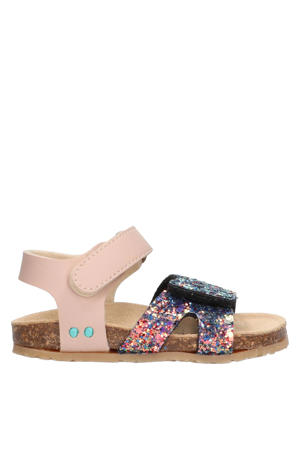 sandalen roze/glitter