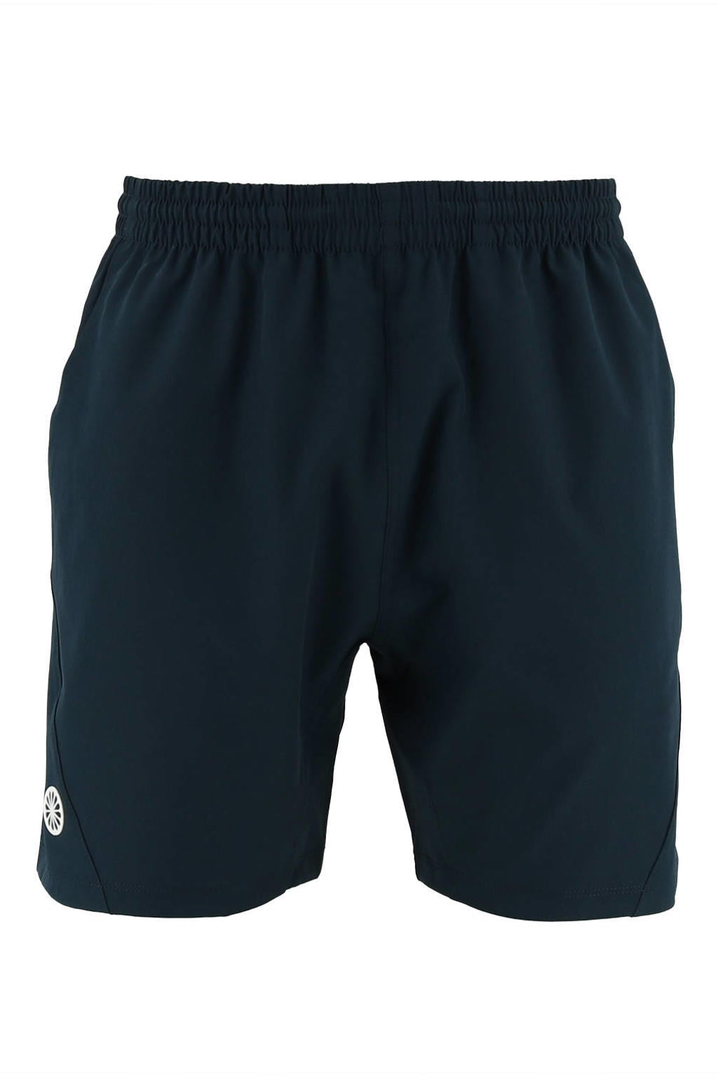 Blauwe jongens The Indian Maharadja Junior sportshort Kadiri van polyester met effen