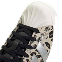 thumbnail: adidas Sportswear Streettalk Bold imitatieleren sneakers met panterprint - beige/zwart