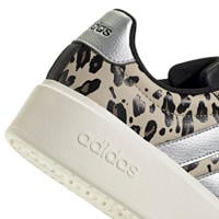 thumbnail: adidas Sportswear Streettalk Bold imitatieleren sneakers met panterprint - beige/zwart