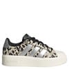 adidas Sportswear Streettalk Bold imitatieleren sneakers met panterprint - beige/zwart