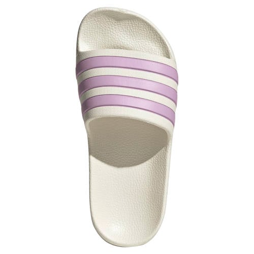adidas Sportswear Adilette Aqua badslippers Beige Jongens/Meisjes Rubber