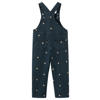 Mango Kids denim tuinbroek dark blue denim
