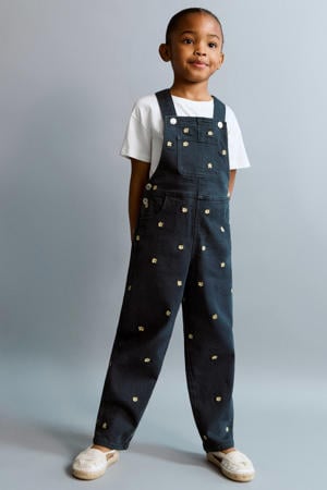 denim tuinbroek dark blue denim