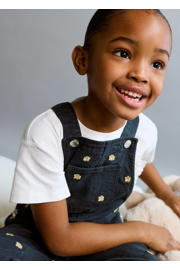 thumbnail: Mango Kids denim tuinbroek dark blue denim