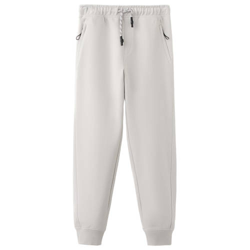 Mango Kids sweatpants lichtgrijs Broek Effen - maat 164 afbeelding