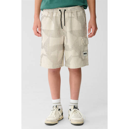 Shoeby cargo short ecru Korte broek Jongens Polyester All over print - maat 170/176 afbeelding