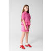 Shoeby casual short met hartjes roze
