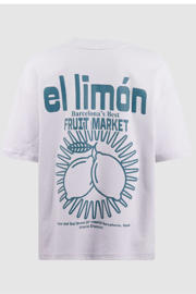 thumbnail: Shoeby T-shirt met backprint lila