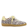 DWRS POONA leren sneakers panterprint/butter