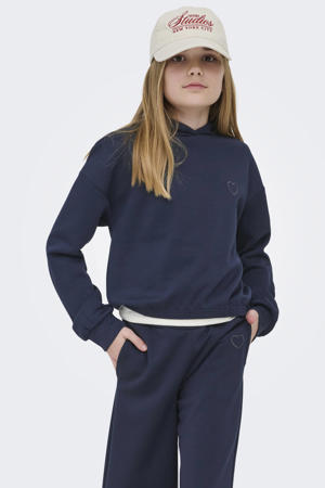 hoodie donkerblauw