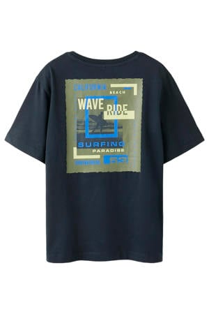 T-shirt met backprint