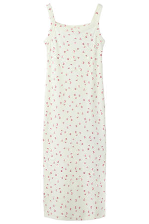 maxi jurk ecru