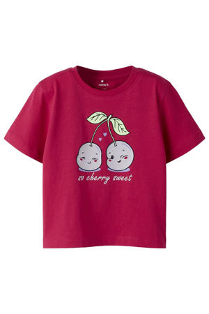 T-shirt fuchsia