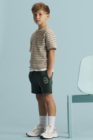 regular waist sweatshort groen