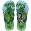 Havaianas Minecraft teenslippers groen/blauw