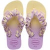 Havaianas teenslippers lila/geel