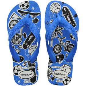 teenslippers blauw