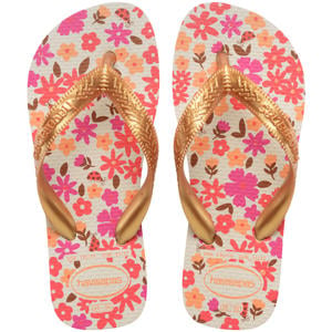 teenslippers goud/multi