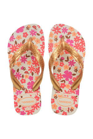 teenslippers goud/multi