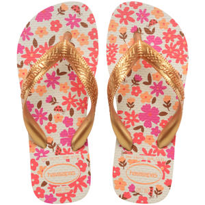 teenslippers goud/multi
