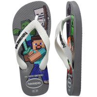 thumbnail: Havaianas Minecraft teenslippers grijs