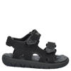 Timberland imitatieleren sandalen zwart
