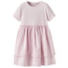NAME IT MINI midi jurk broderie roze