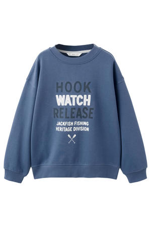 sweater blauw
