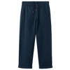 Mango Kids straight casual broek donkerblauw