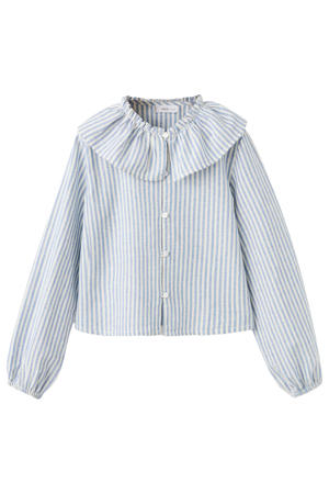 gestreepte blouse blauw