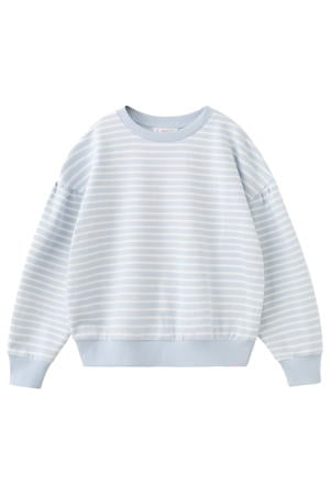 gestreepte sweater lichtblauw