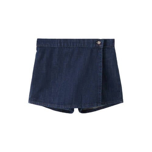 Mango Kids denim skort donkerblauw Rok - maat 152 | Rok van Mango Kids afbeelding