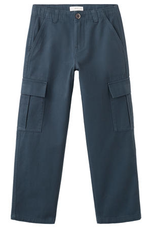 casual broek donkerblauw
